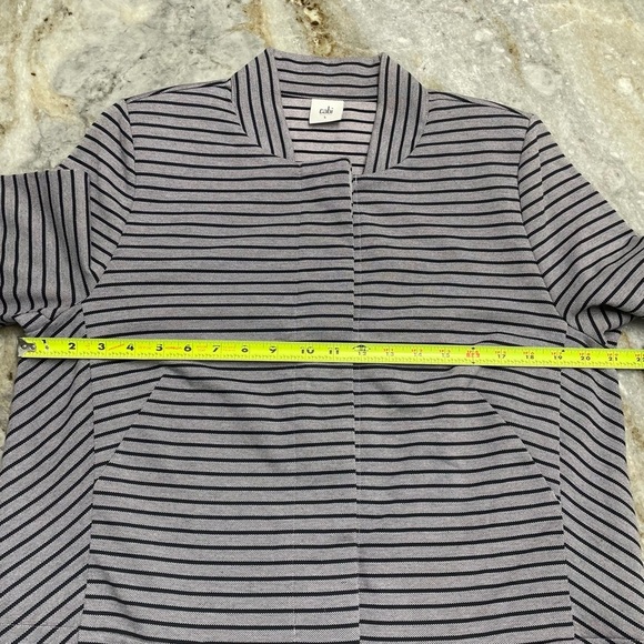 Cabi Dappled StripeCar Coat Style 5474 - Picture 12 of 16